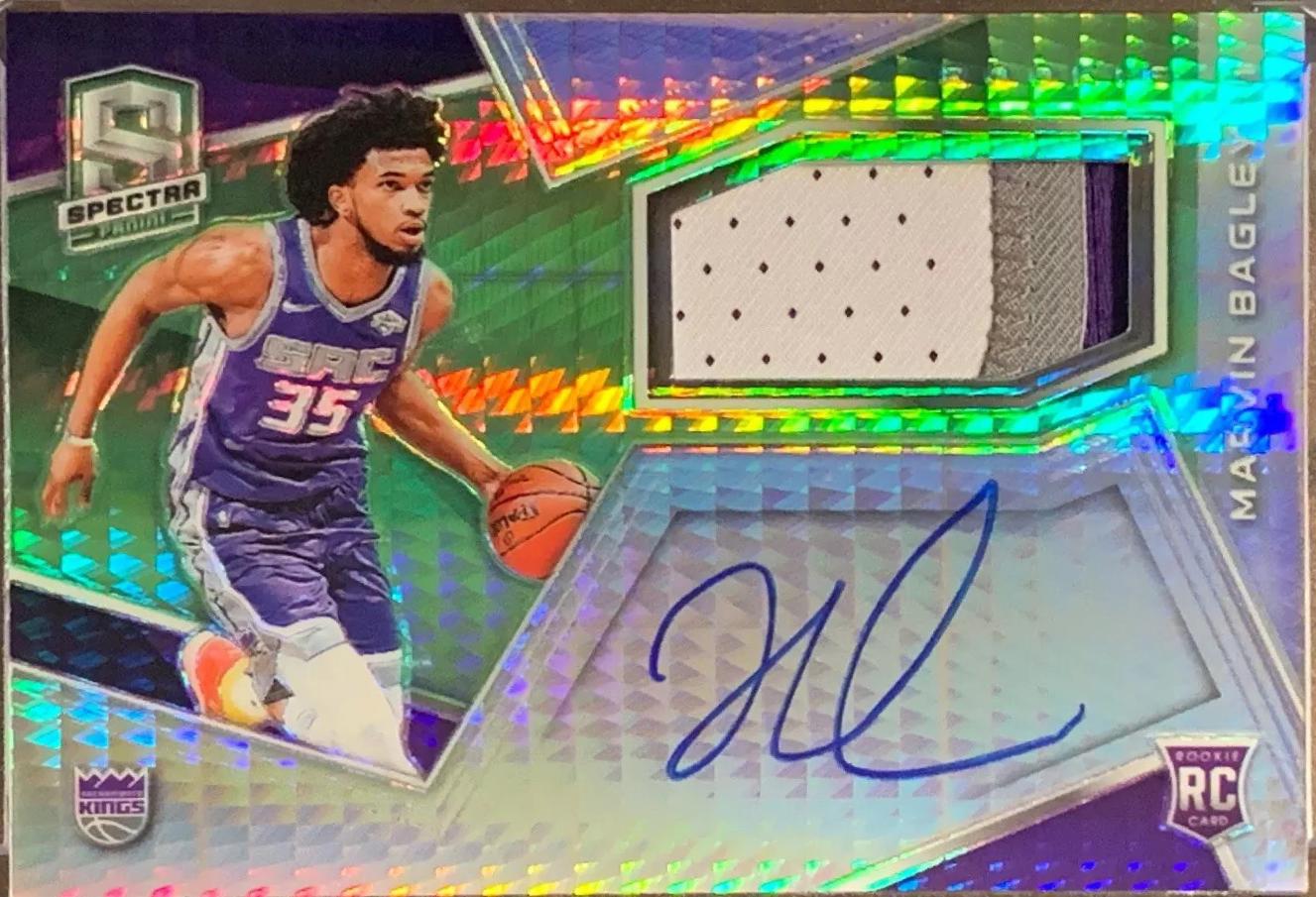 Marvin Bagley III [Jersey Autograph Neon Green] #118