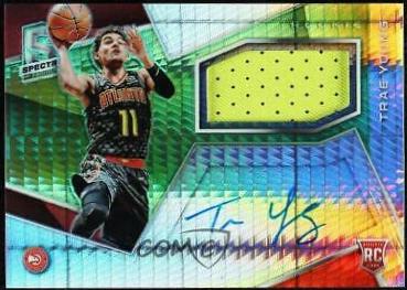 Trae Young [Jersey Autograph Neon Green] #104