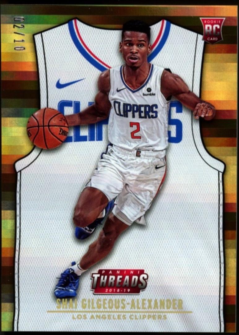 Shai Gilgeous Alexander [Dazzle Gold] #111