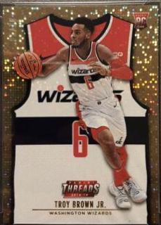Troy Brown Jr. [Dazzle Gold] #121