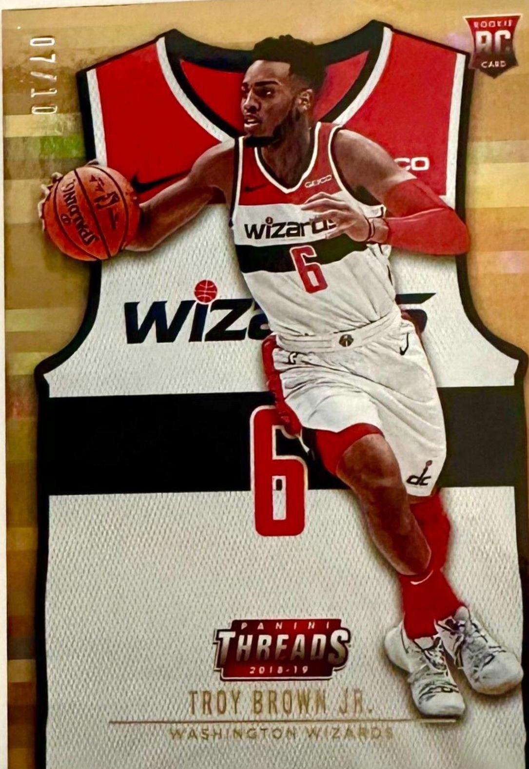 Troy Brown Jr. [Premium Gold] #121