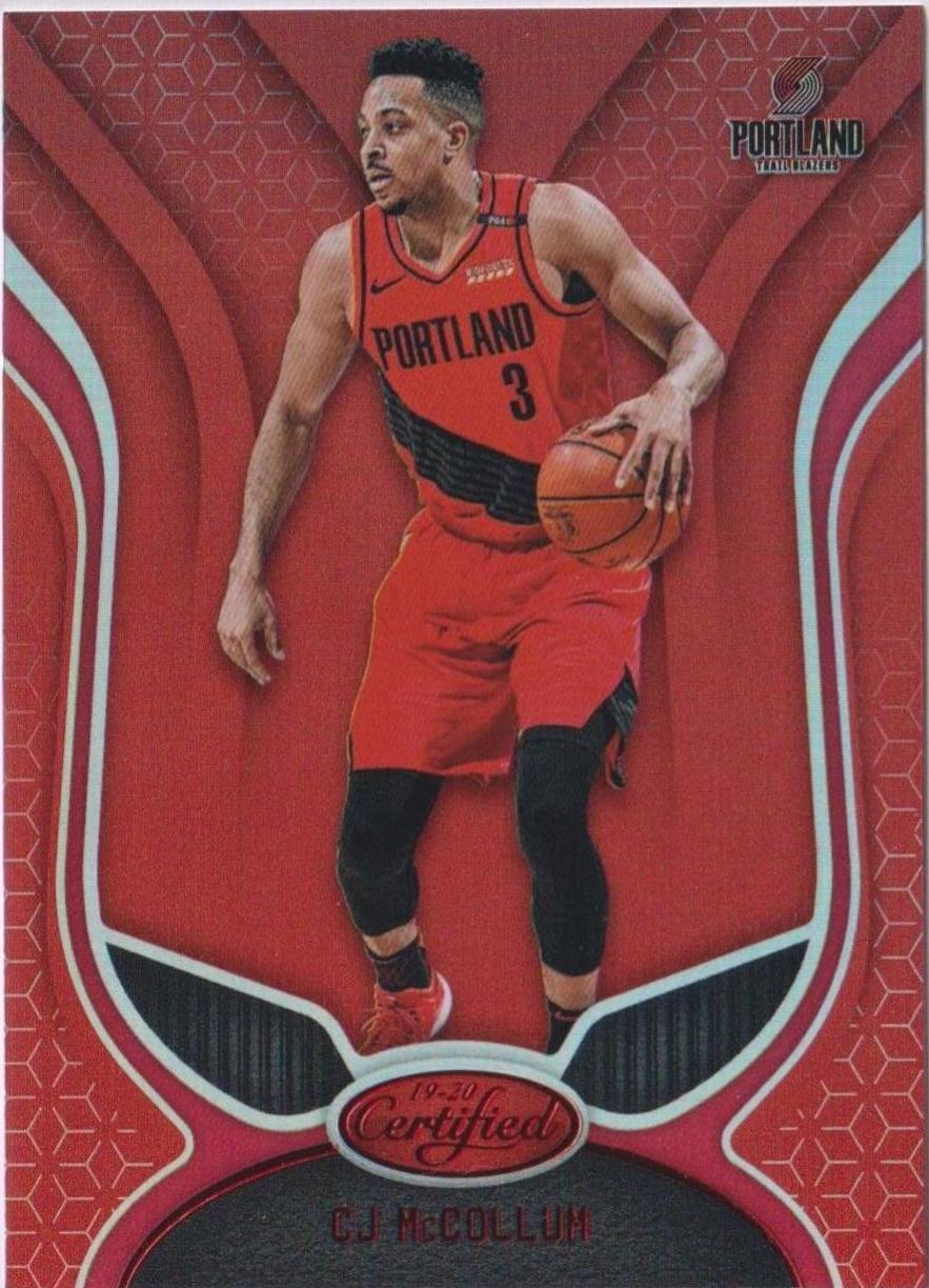 CJ McCollum [Mirror Red] #114