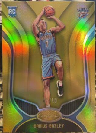 Darius Bazley [Mirror Gold] #192