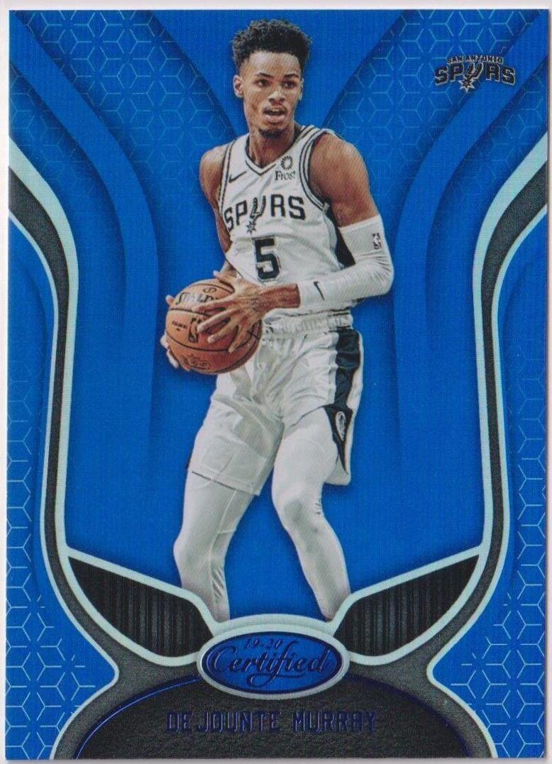 Dejounte Murray [Mirror Blue] #38