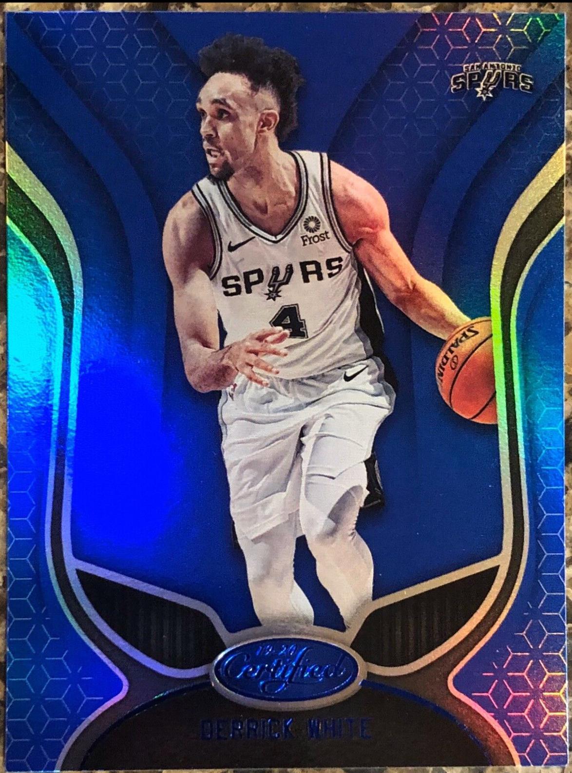 Derrick White [Mirror Blue] #37