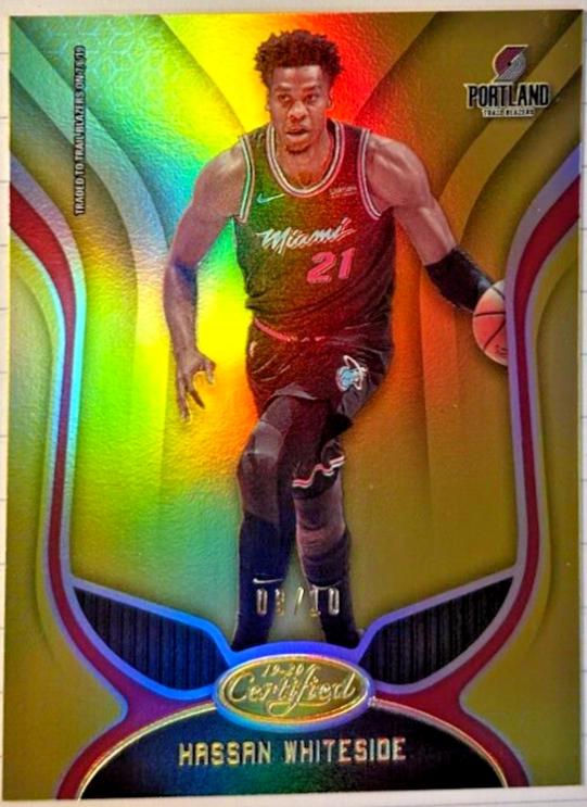 Hassan Whiteside [Mirror Gold] #148