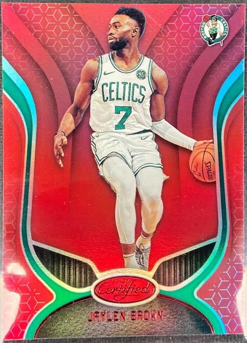 Jaylen Brown [Mirror Red] #81