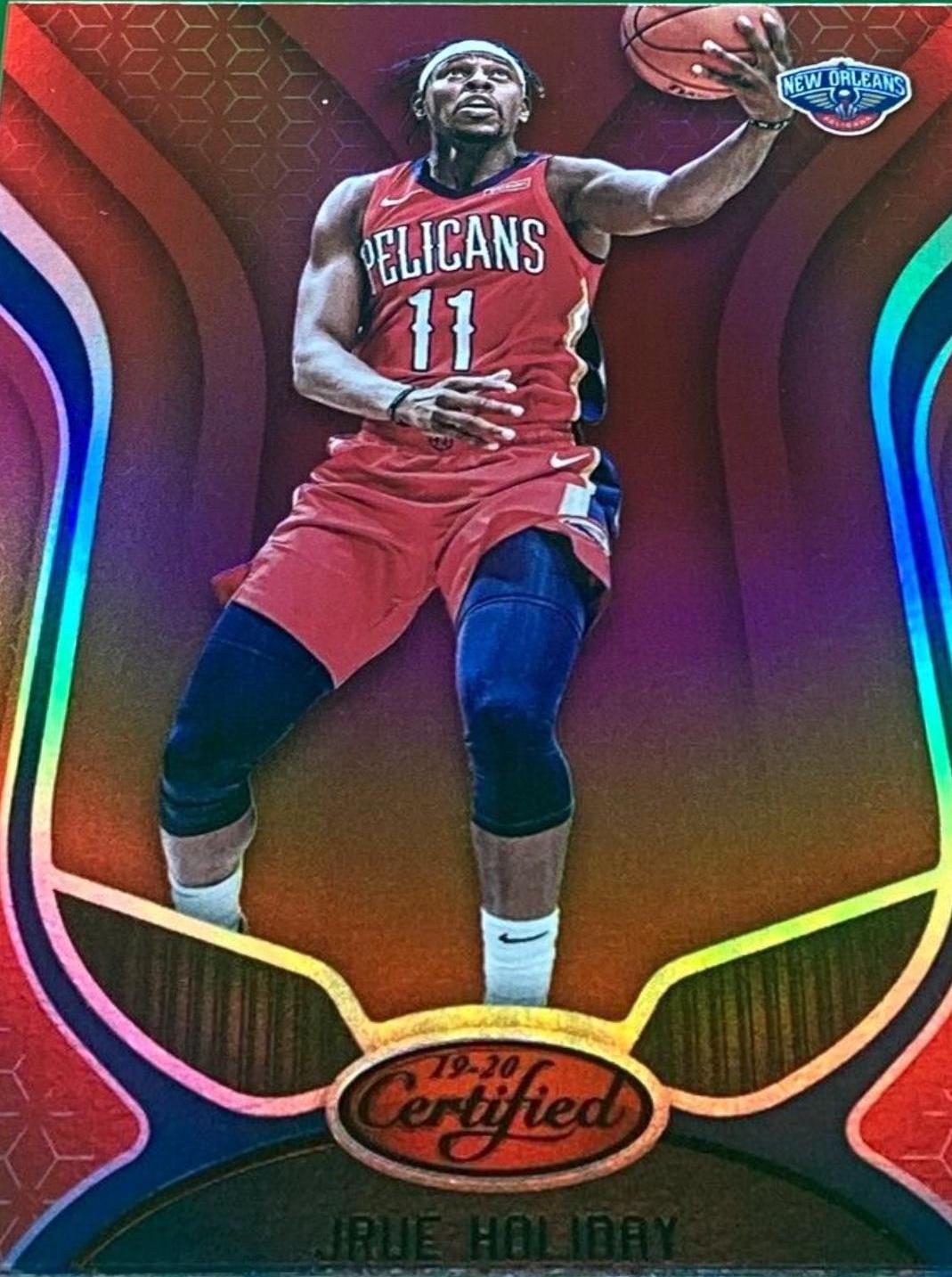 Jrue Holiday [Mirror Red] #129