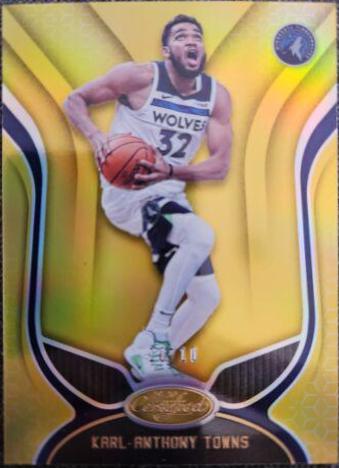 Karl Anthony Towns [Mirror Gold] #104