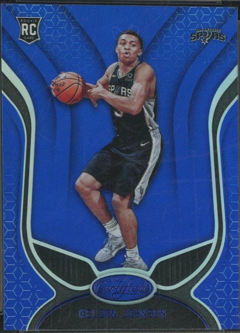 Keldon Johnson [Mirror Blue] #176