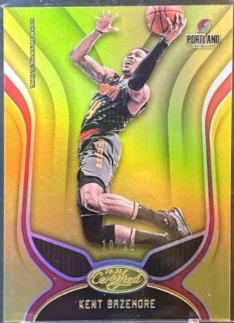 Kent Bazemore [Mirror Gold] #149
