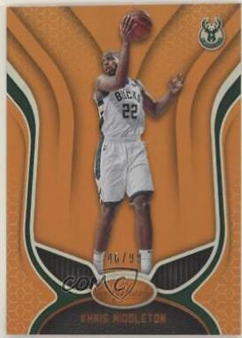 Khris Middleton [Mirror Orange] #57