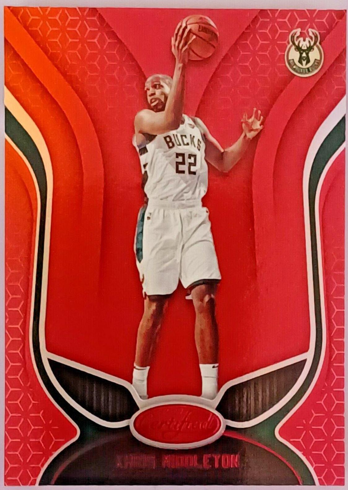 Khris Middleton [Mirror Red] #57