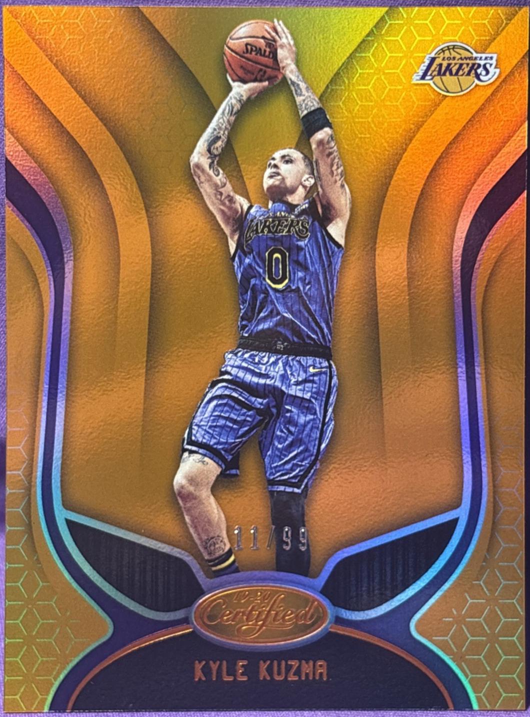 Kyle Kuzma [Mirror Orange] #71