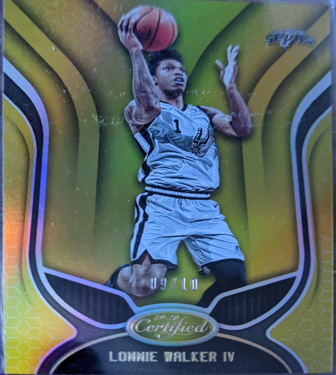 Lonnie Walker IV [Mirror Gold] #36