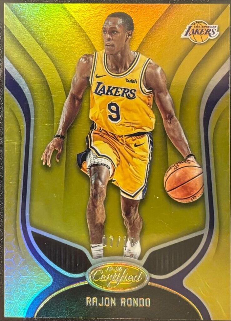 Rajon Rondo [Mirror Gold] #72