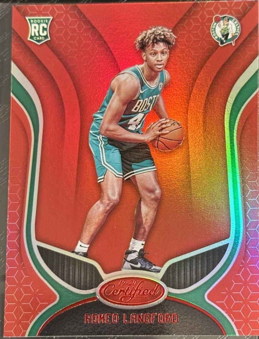 Romeo Langford [Mirror Red] #163