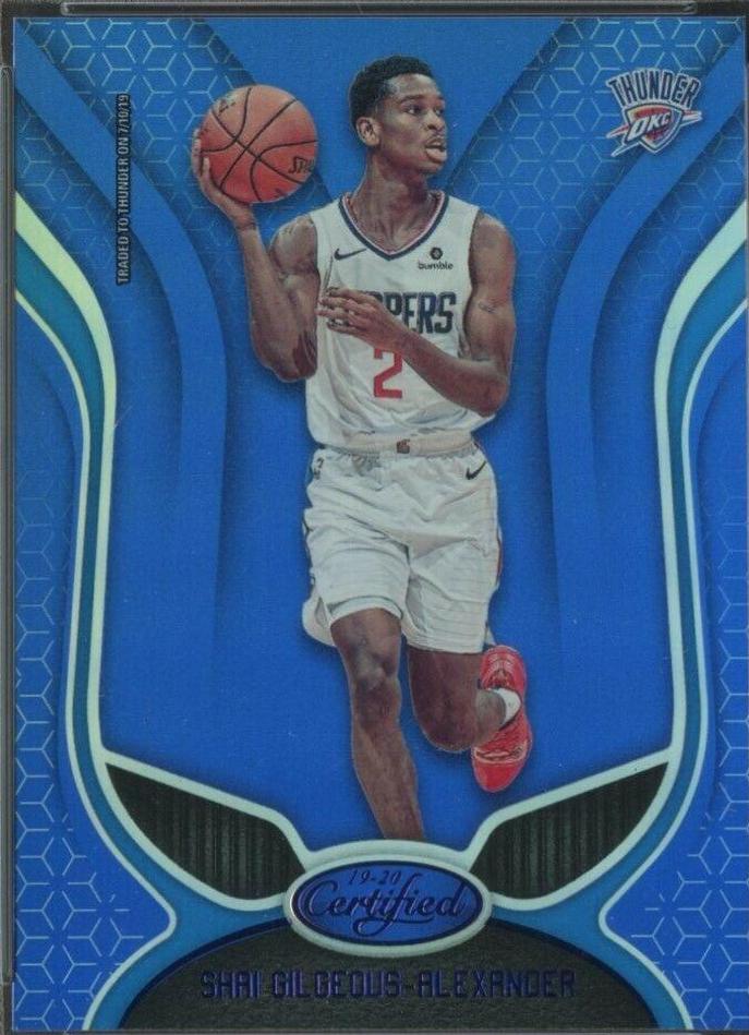 Shai Gilgeous Alexander [Mirror Blue] #69
