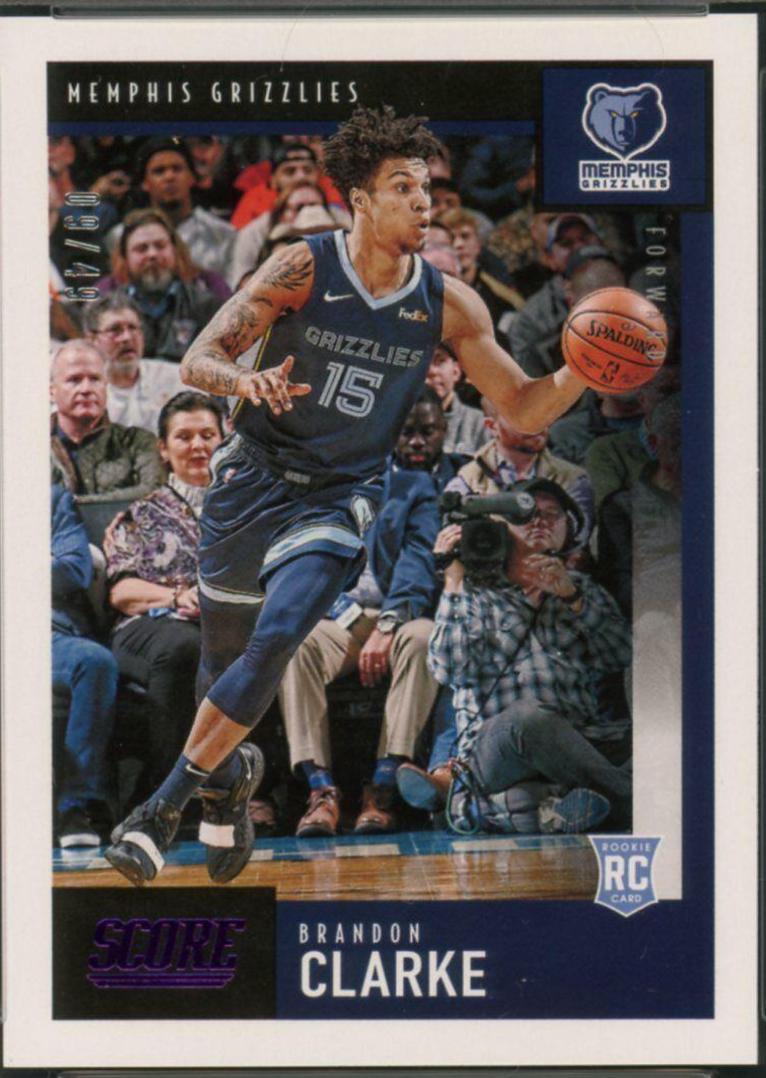 Brandon Clarke [Purple] #616