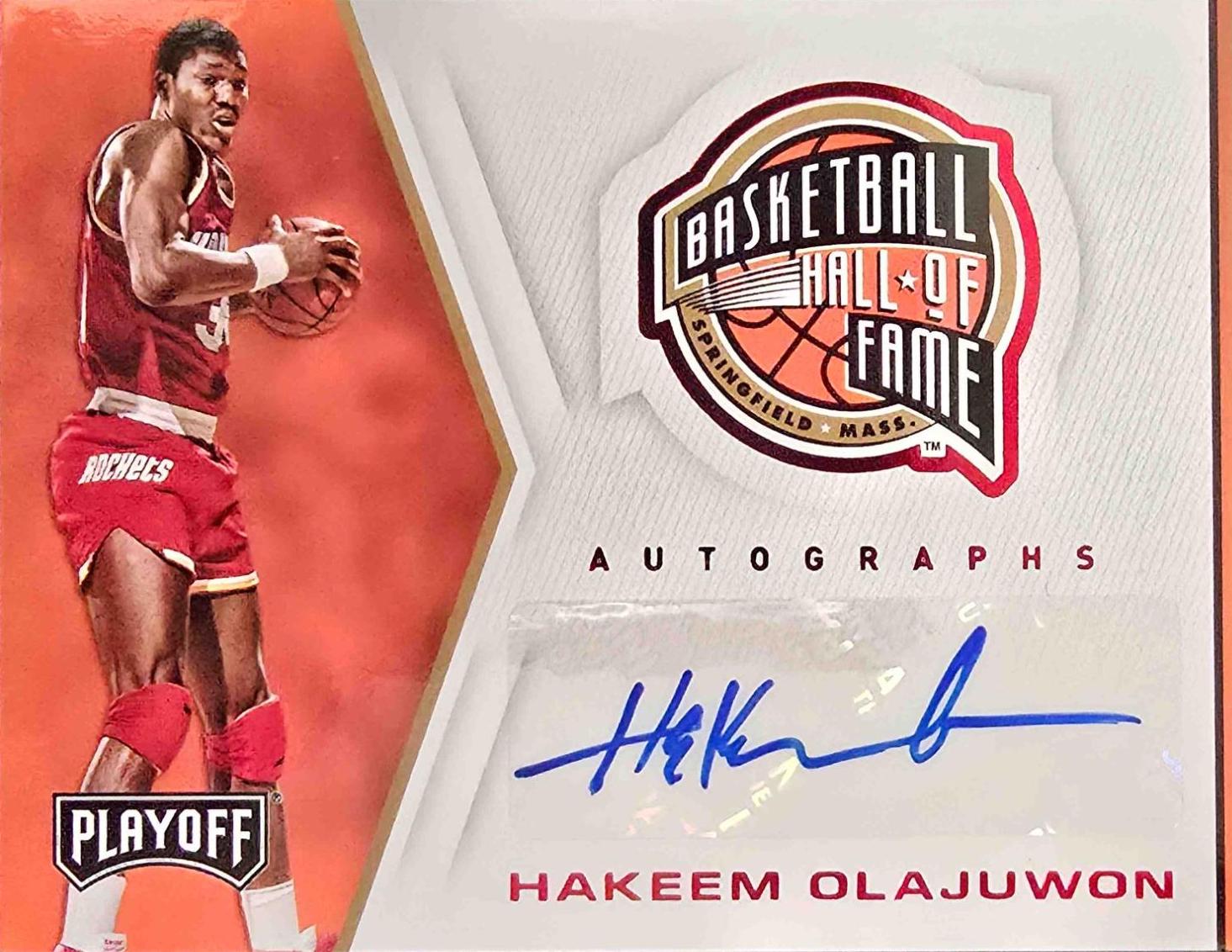Hakeem Olajuwon [Red] #HF-HOJ