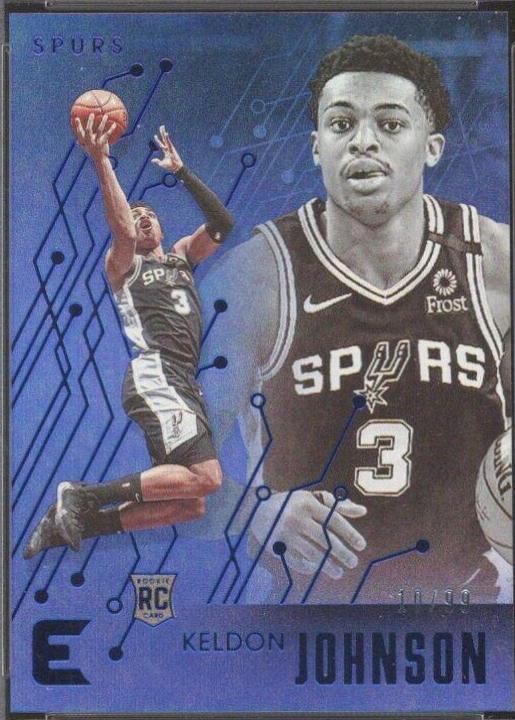 Keldon Johnson [Blue] #213