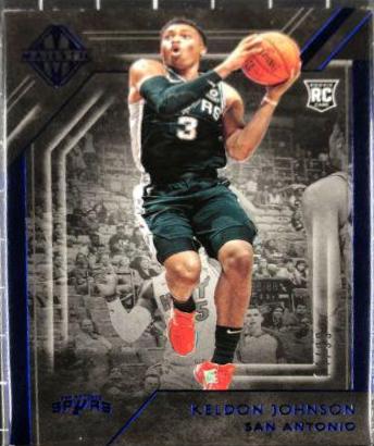 Keldon Johnson [Blue] #340