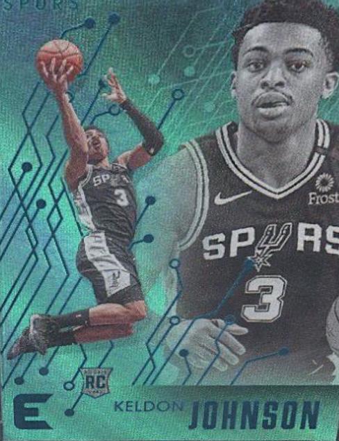 Keldon Johnson [Teal] #213