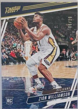 Zion Williamson [Gold] #60