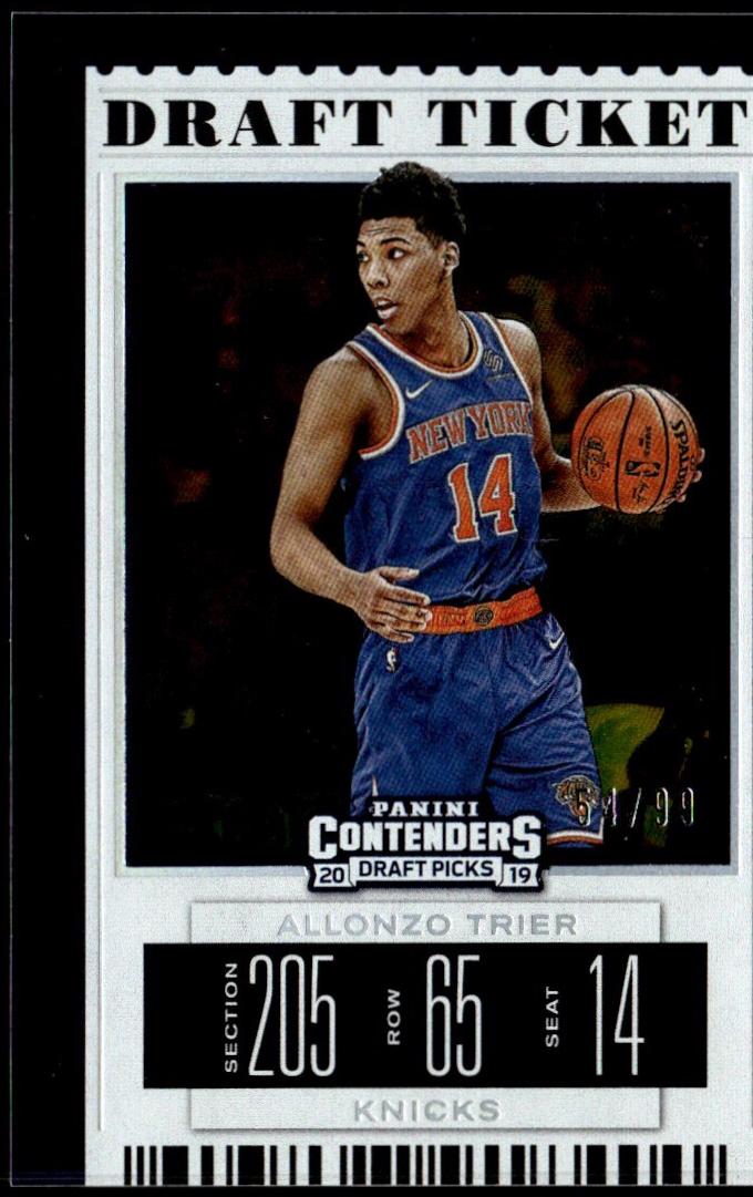 Allonzo Trier [Draft Blue Foil] #1