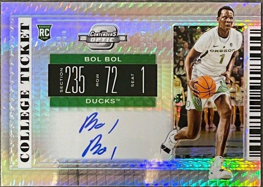 Bol Bol [Contenders Optic Autograph Hyper] #64