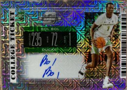 Bol Bol [Contenders Optic Autograph Mojo] #64
