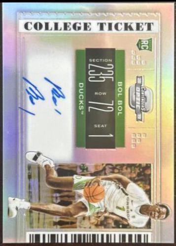 Bol Bol [Contenders Optic Autograph] #64