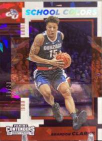 Brandon Clarke [Autograph Cracked Ice] #71