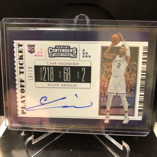Cam Reddish [Autograph Draft Blue Foil] #54