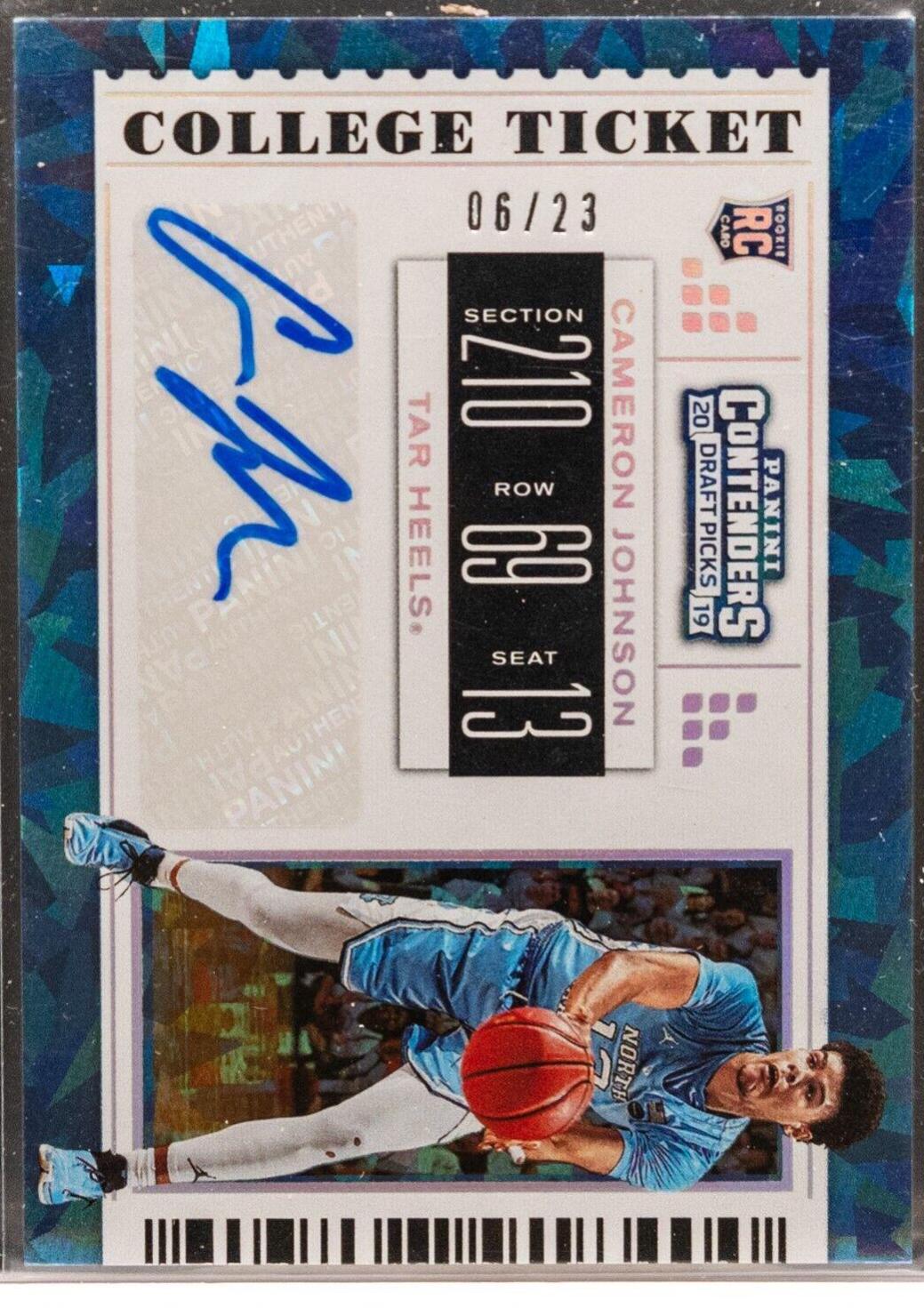 Cameron Johnson [Autograph Cracked Ice] #68