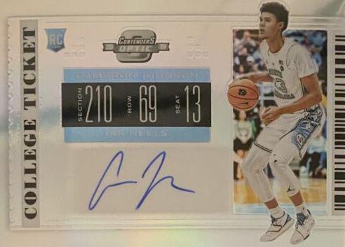 Cameron Johnson [Contenders Optic Autograph] #68