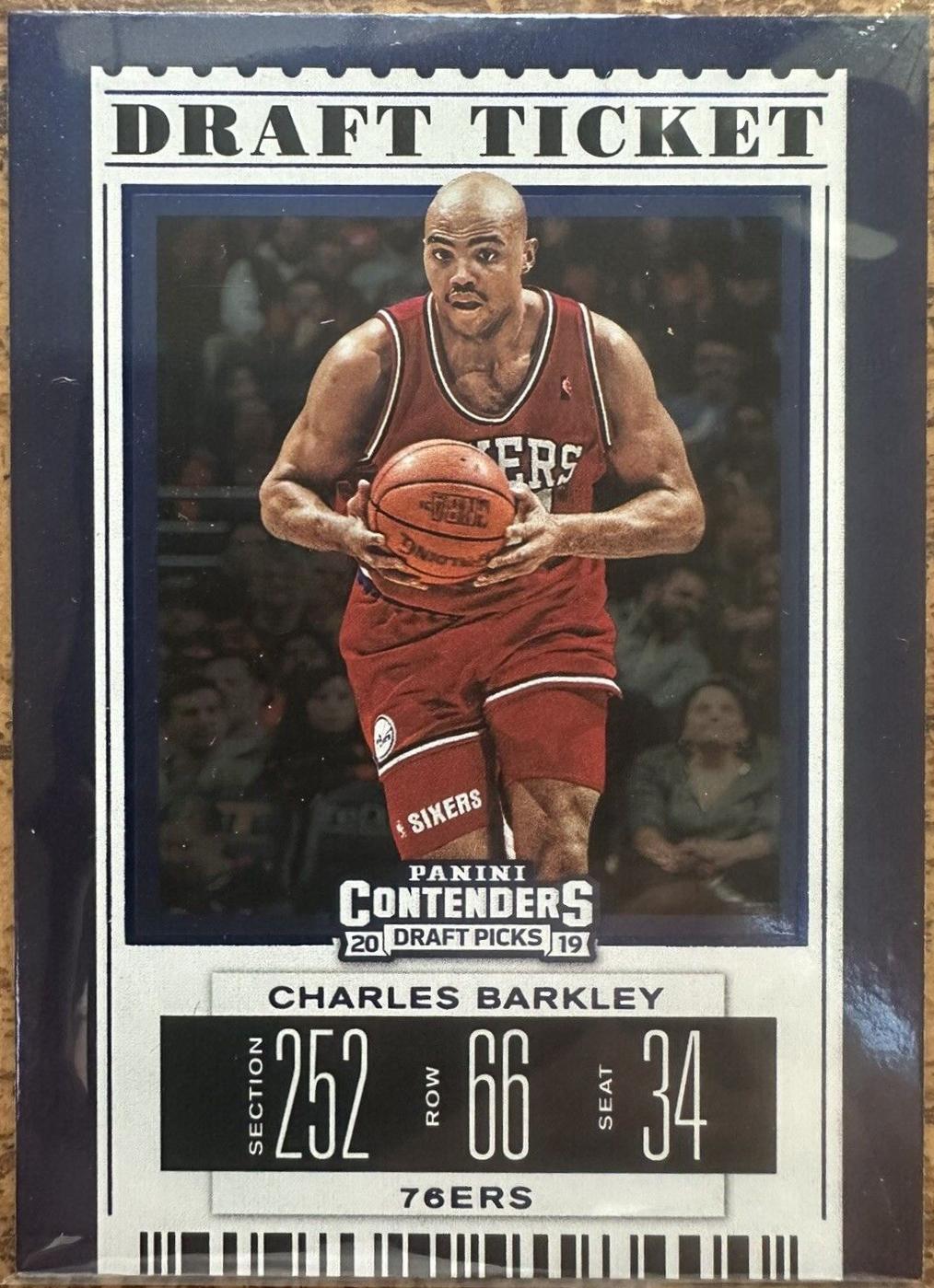 Charles Barkley [Variation Draft Blue Foil] #7