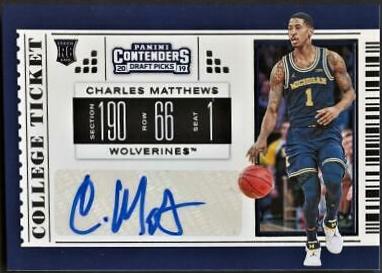 Charles Matthews [Autograph] #123
