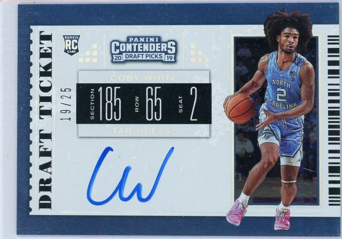 Coby White [Autograph Draft] #58
