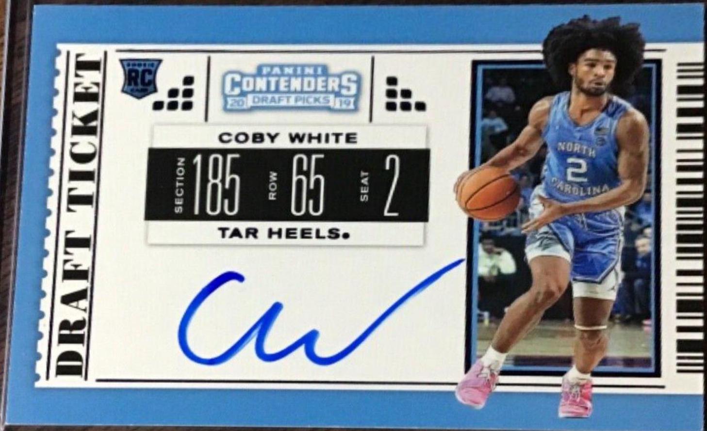 Coby White [Autograph] #58