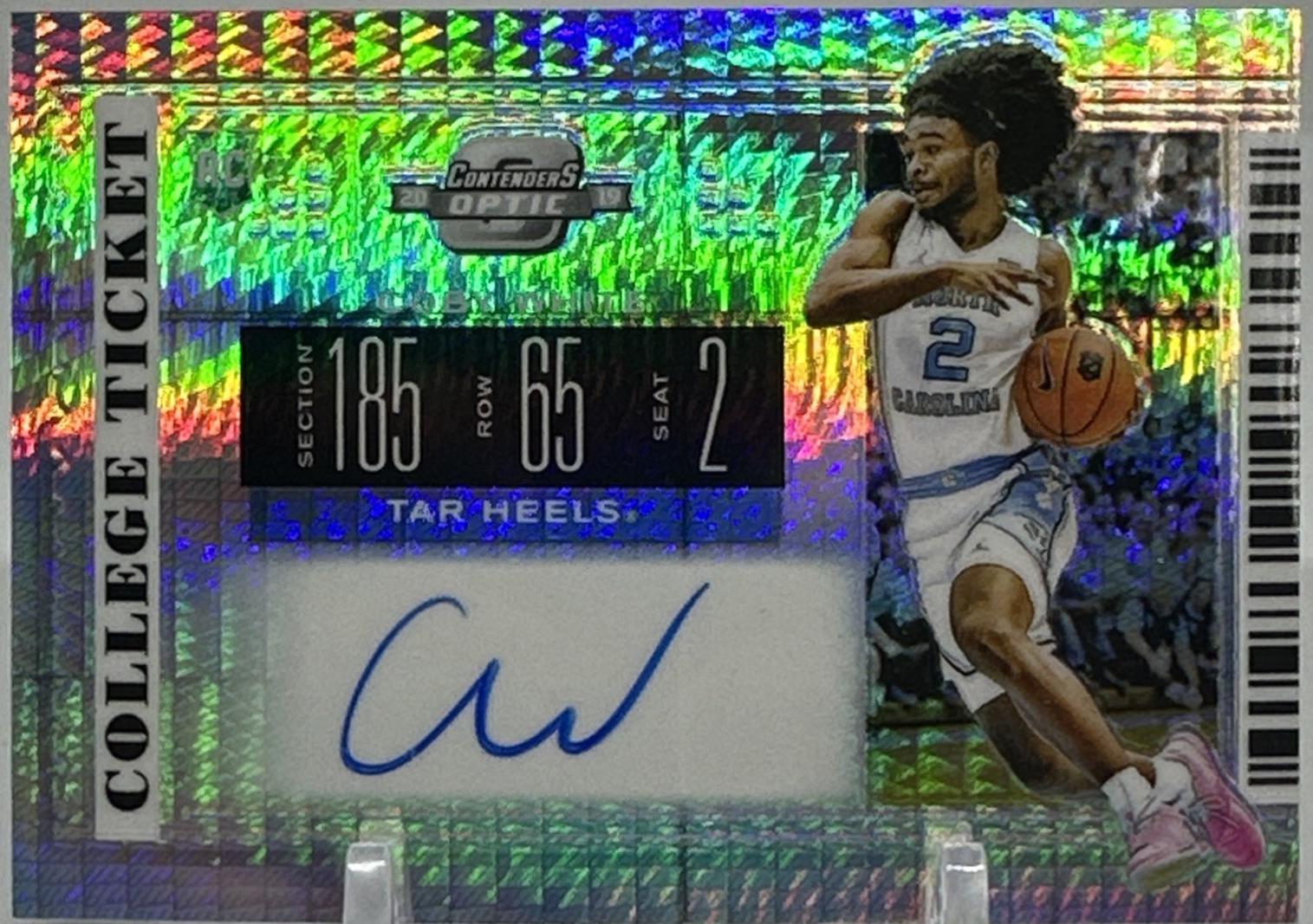 Coby White [Contenders Optic Autograph] #58