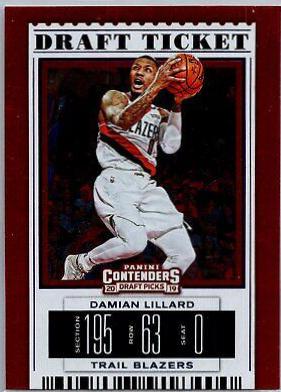 Damian Lillard [Draft Blue Foil] #11