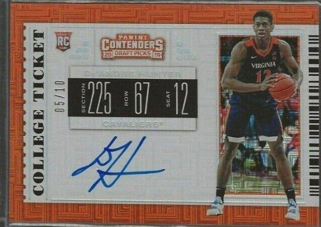 De'Andre Hunter [Autograph Building Blocks] #57