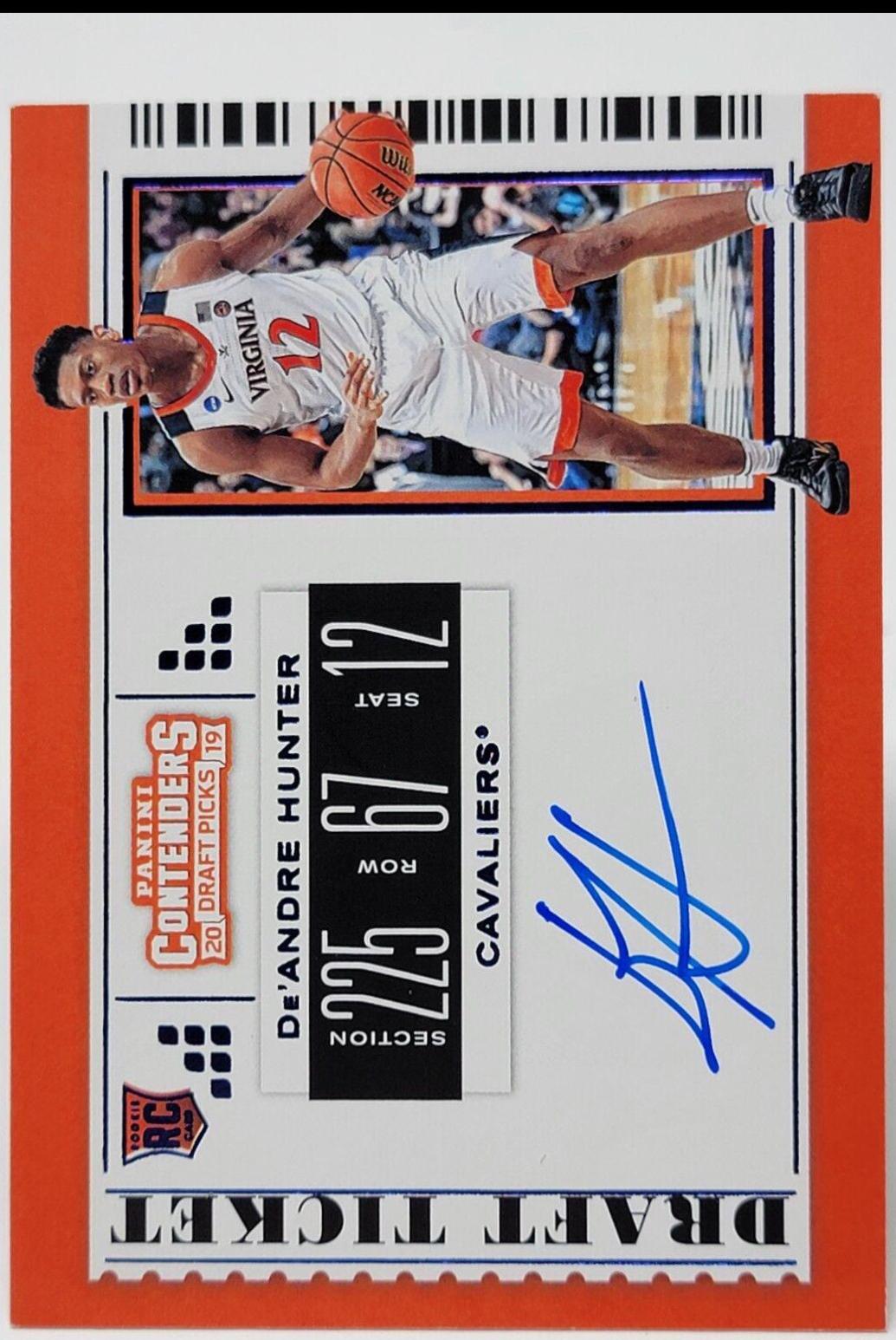 De'Andre Hunter [Autograph Draft] #57