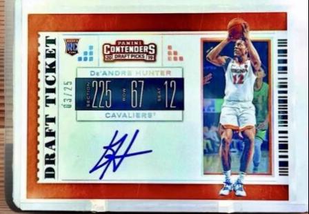 De'Andre Hunter [Autograph] #57