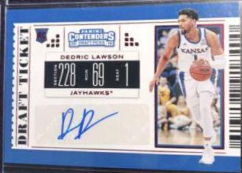 Dedric Lawson [Autograph Draft Red Foil] #89