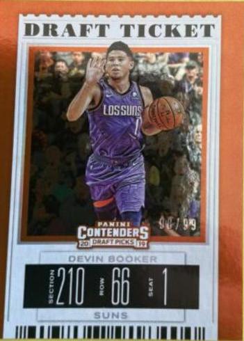 Devin Booker [Draft Blue Foil] #15