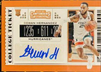 Dewan Hernandez Autograph #136