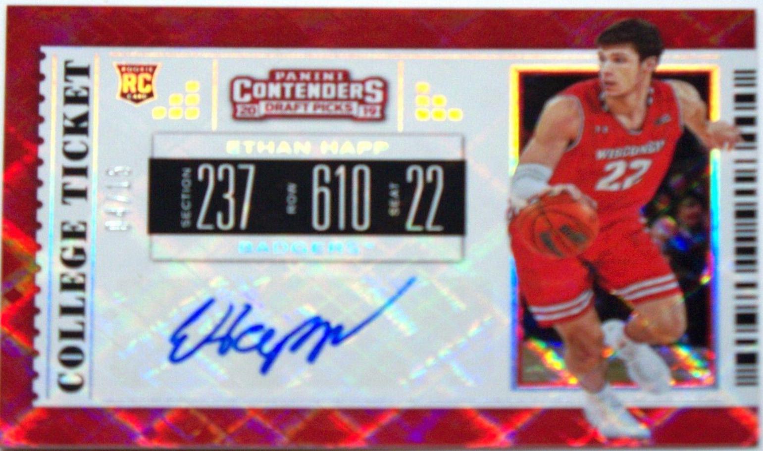 Ethan Happ [Autograph Diamond] #117