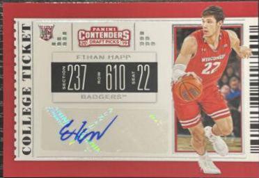 Ethan Happ [Autograph Draft Red Foil] #117